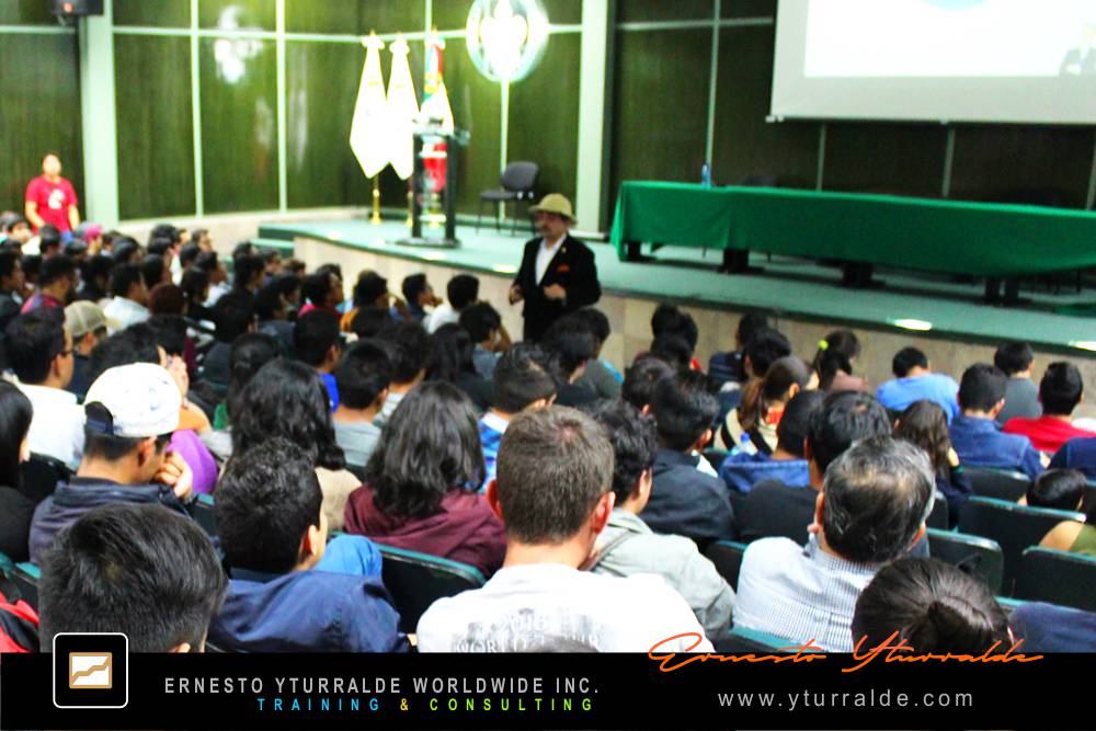 Charlas Motivacionales, Conferencias Online con Ernesto Yturralde, Speaker